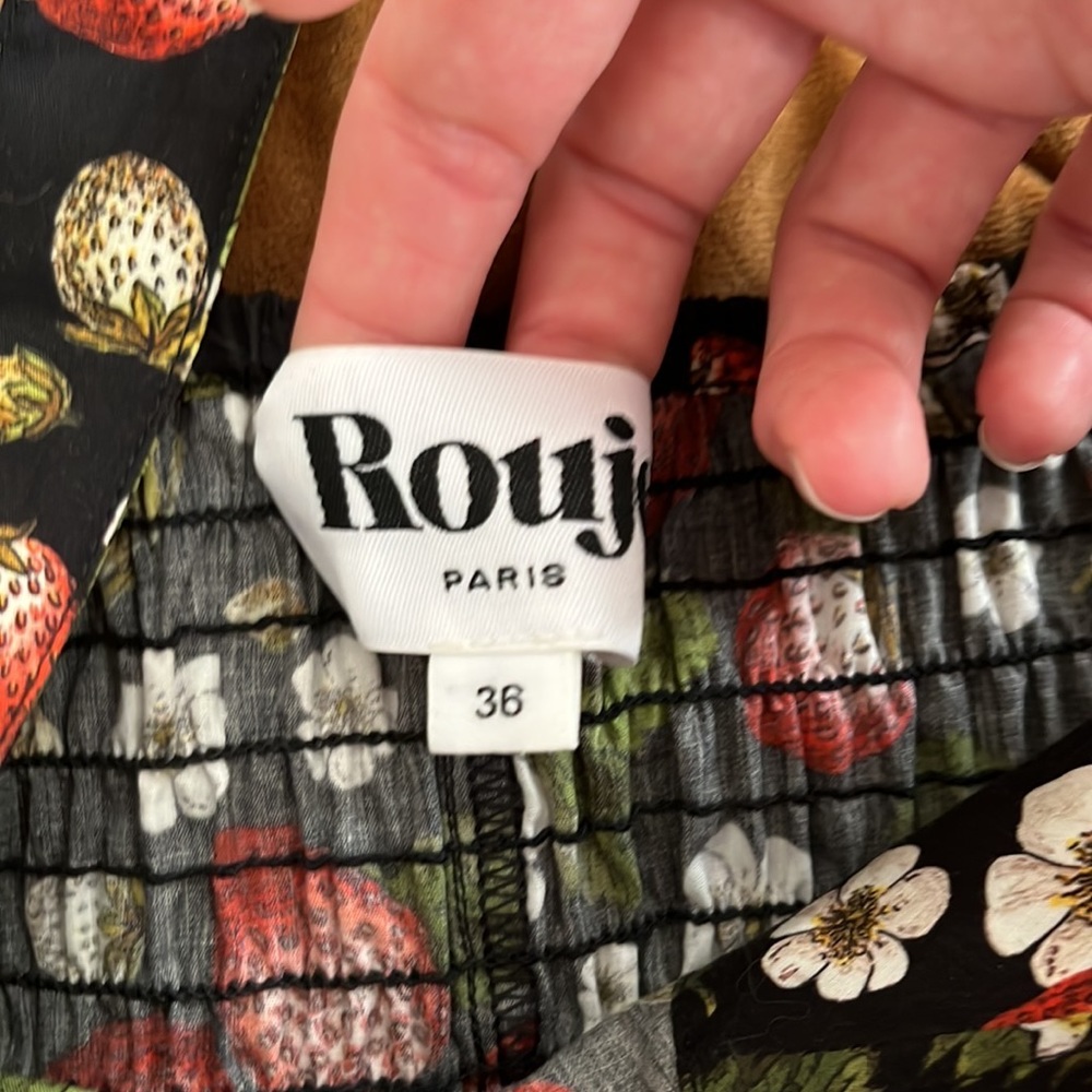 Rouje Strawberry Frannie Top size 36 ๐ - Picture 3 of 5